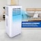 Serenelife Portable Air Conditioner - Compact Home A/C Cooling Unit with Built-in Dehumidifier & Fan Modes, Inc SLPAC805W - alternate 4